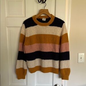Sunday Best Striped Crew Neck Sweater